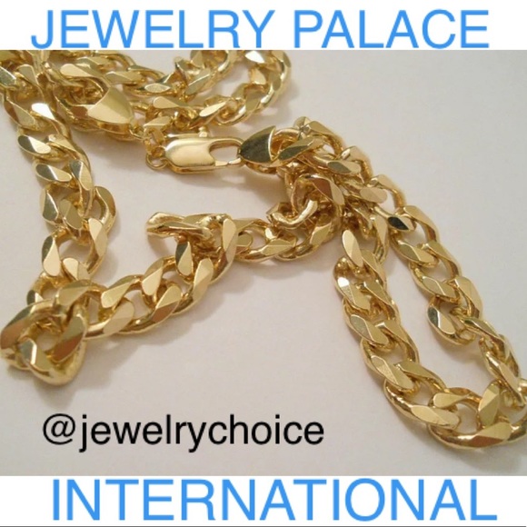 🆕14K Gold Filed Heavy Curve Link Unisex Bracelet - Picture 9 of 9